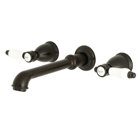 Bel-Air KS7125BPL Two-Handle Wall Mount Bathroom Faucet KS7125BPL